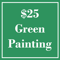 $25 Green Painting