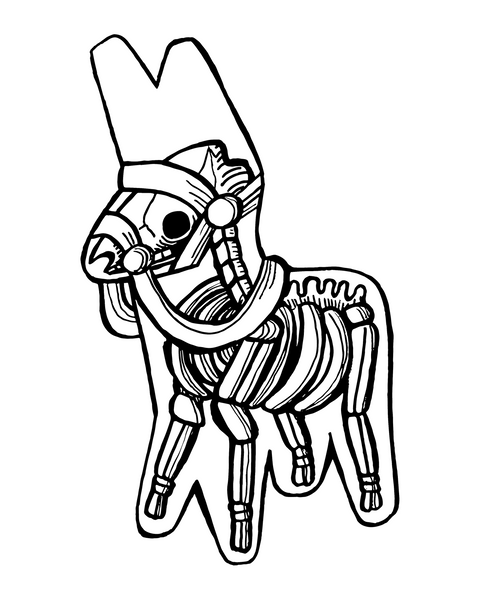 Burro Esqueleto